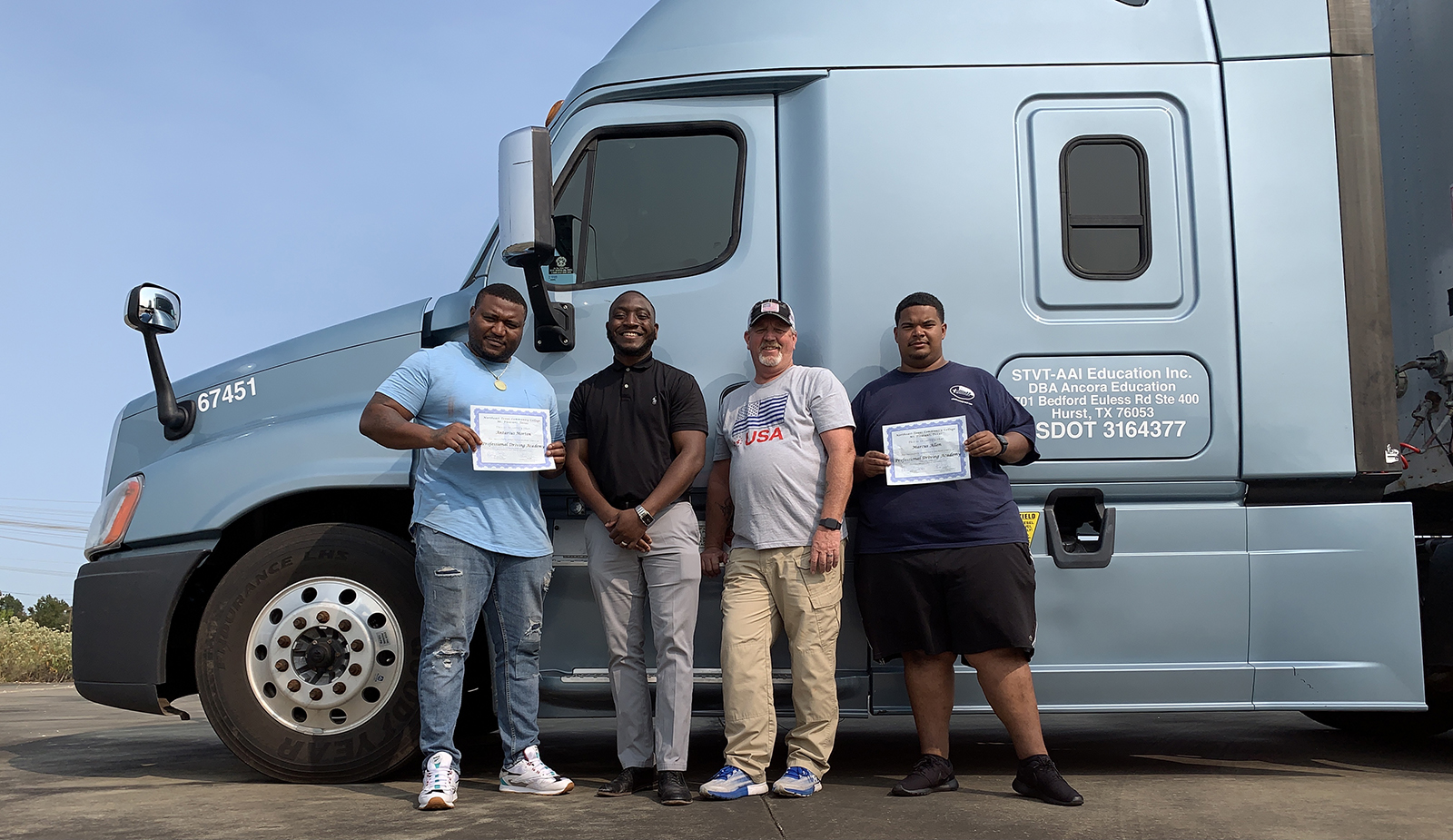 New NTCC Professional Driving Academy graduates first class Northeast